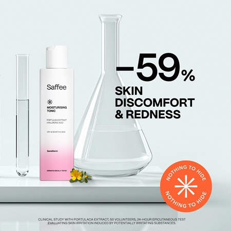 Saffee SensiDerm Moisturising Tonic hidratantni toner za suho i osjetljivo lice