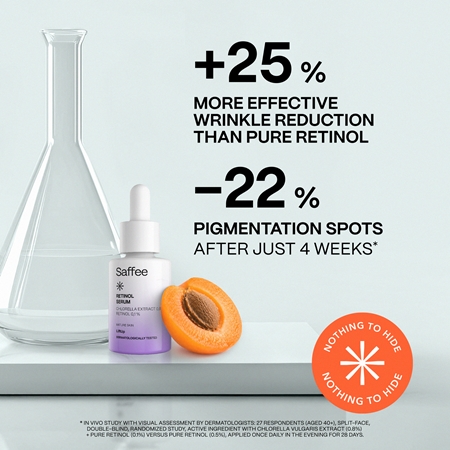 Saffee LiftUp Retinol Serum regenerating anti-wrinkle serum with retinol