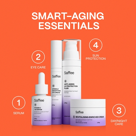 Saffee LiftUp Vitamin C + B3 Serum Brightening Serum to treat dark spots