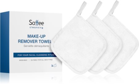 Saffee Cleansing Make-up Remover Towel serviette démaquillante en microfibre