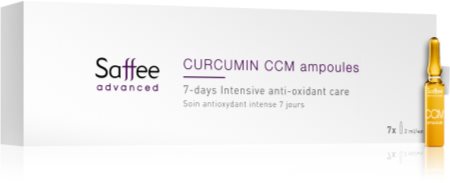 Saffee Advanced Curcumin Ampoules - 7-days Intensive Anti-oxidant Care ampule – 7denní intenzivní péče s kurkuminem