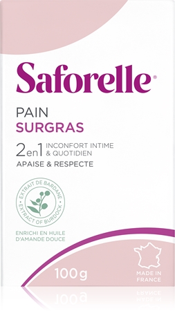 Saforelle Soap soin hydratant pour les parties intimes