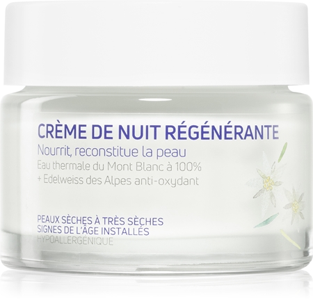 SAINT-GERVAIS MONT BLANC EAU THERMALE creme de noite regenerador anti-idade