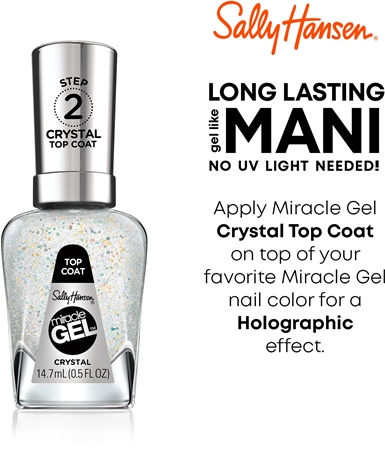 Sally Hansen Miracle Gel™ esmalte para uñas en gel sin usar lámpara UV/LED