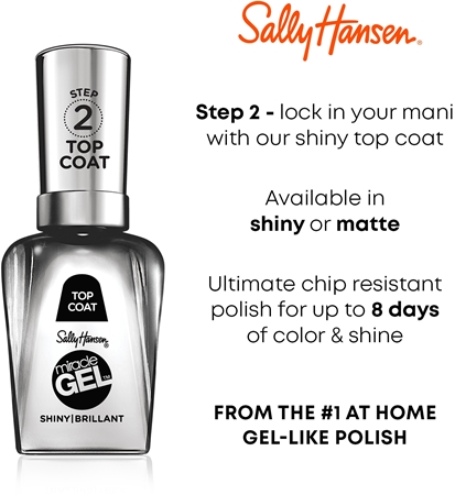 Sally Hansen Miracle Gel™ esmalte para uñas en gel sin usar lámpara UV/LED