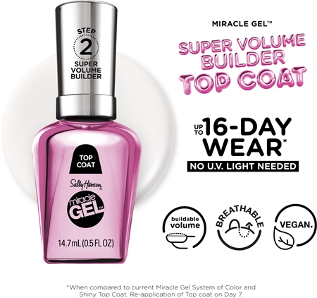 Sally Hansen Miracle Gel™ gel nail polish without UV/LED sealing