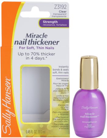 Sally Hansen Strength Miracle Nail Thickener For Soft And Thin Nails |  notino.ie