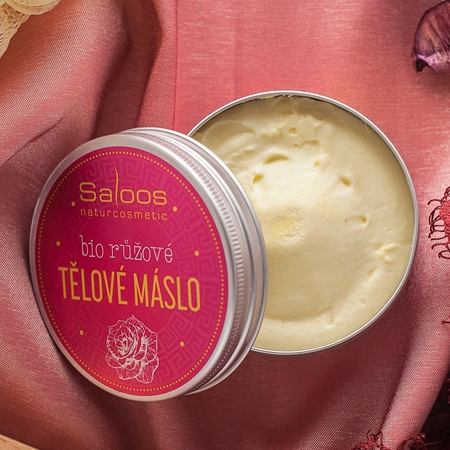 Saloos Bio Butter Barojošs ķermeņa sviests ar rožu eļļu