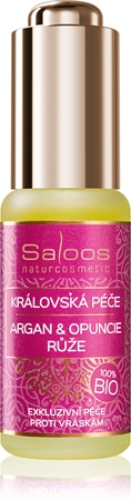 Saloos Bio Královská Péče Argan & Opuncie & Růže bio arganový olej s protivráskovým účinkem