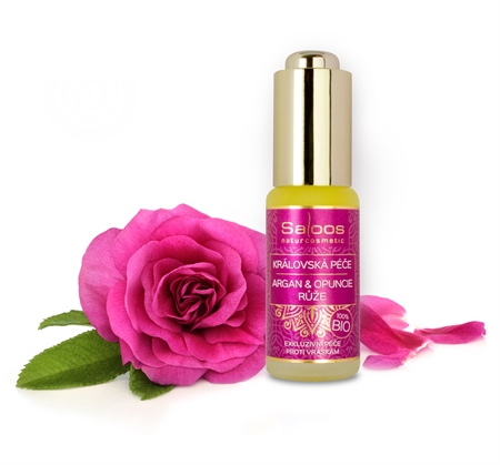 Saloos Bio Královská Péče Argan & Opuncie & Růže bio arganový olej s protivráskovým účinkem