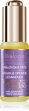 Saloos Bio Královská Péče Argan & Opuncie & Levandule bio arganový olej s vůní levandule