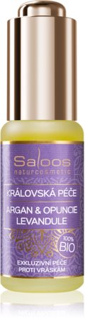 Saloos Bio King's Care Argan & Opuntia & Lavender óleo de argão bio com aroma de lavanda