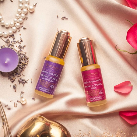 Saloos Bio King's Care Argan & Opuntia & Lavender bio arganový olej s vôňou levandule