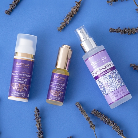 Saloos Bio King's Care Argan & Opuntia & Lavender bio arganový olej s vôňou levandule