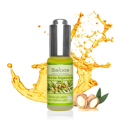 Saloos Cold Pressed Oils Extra Bio Argan huile d'argan bio effet rajeunissant