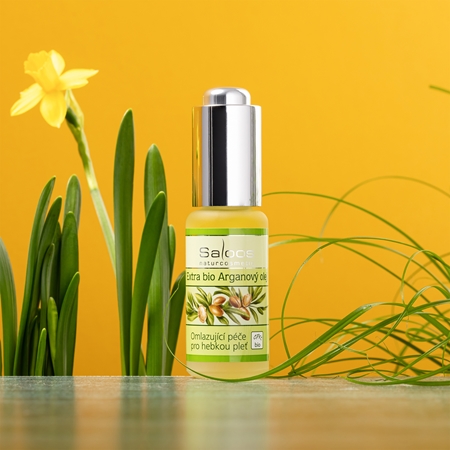 Saloos Cold Pressed Oils Extra Bio Argan huile d'argan bio effet rajeunissant
