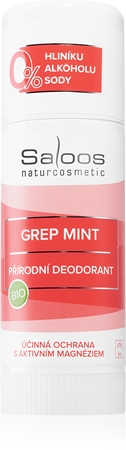 Saloos Bio Deodorant Grep Mint deodorant stick