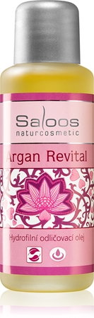 Saloos Make-up Removal Oil Argan Revital huile démaquillante purifiante