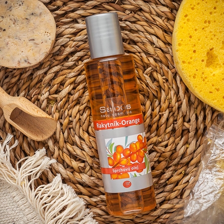 Saloos Shower Oil Sea Buckthorn & Orange Duschöl