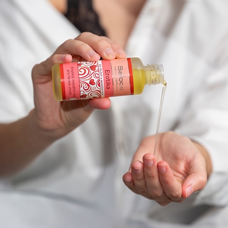 Saloos Bio Body And Massage Oils Erotika huile corporelle pour massage