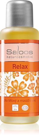 Saloos Bio Body And Massage Oils Relax test és masszázsolaj