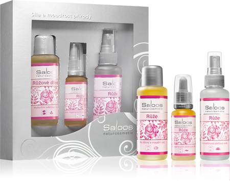 Saloos 3 Steps To Beauty Rose darčeková sada (pre regeneráciu pleti)