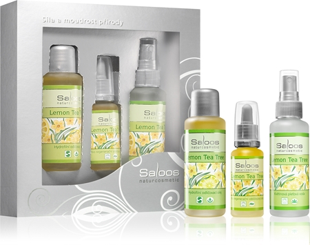 Saloos 3 Steps To Beauty Lemon Tea Tree coffret (para pele problemática e oleosa)
