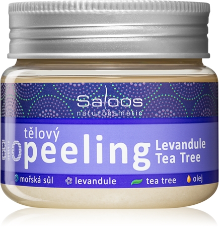 Saloos Bio Peeling Levandule & Tea Tree tělový peeling