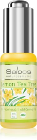 Saloos Bio Skin Oils Lemon Tea Tree óleo regenerativo para pele oleosa e problemática