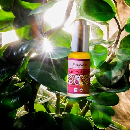 Saloos Bio Skin Oils Pomegranate Öl für strahlenden Glanz für trockene Haut