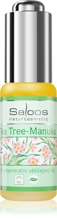Saloos Bio Skin Oils Tea Tree & Manuka soothing and regenerating oil for acne-prone skin