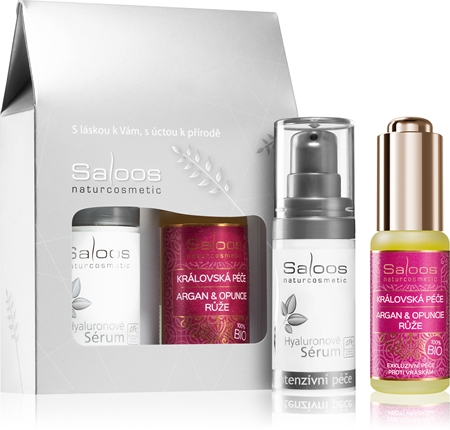 Saloos Intensive Care Rose & Hyaluron Serum coffret para mulheres