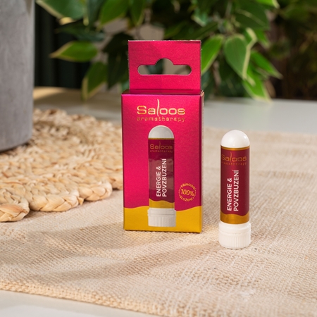 Saloos Aromatherapy Energie & Povzbuzení Inhalierstift mit ätherischen Öl