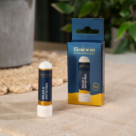 Saloos Aromatherapy Relax & Antistres Inhalierstift mit ätherischen Öl