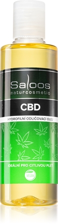 Saloos CBD hydrofilní olej pro šetrné odlíčení pleti