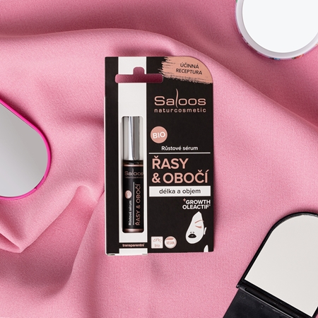 Saloos Bioactive Serum augimą skatinantis serumas blakstienoms ir antakiams