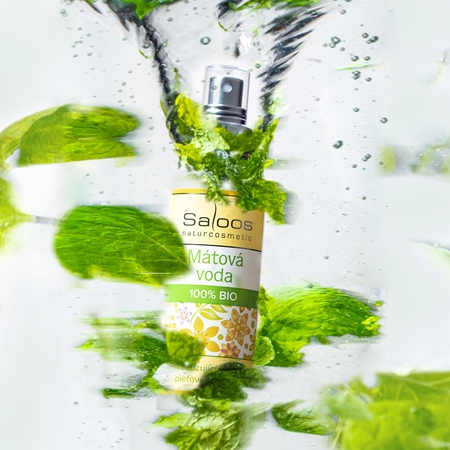 Saloos Floral Water Peppermint квітковий тонік для шкіри обличчя