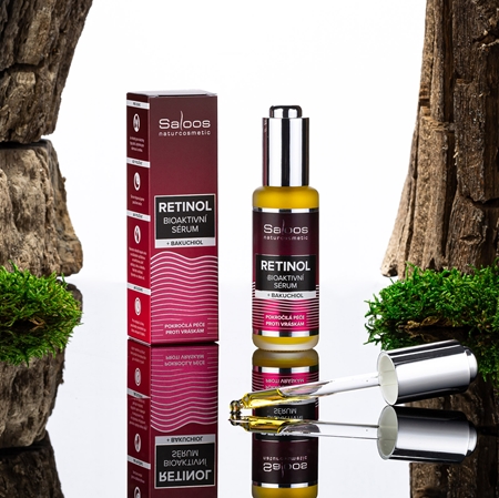 Saloos Bioactive Serum tehokas nuorentava seerumi sisältää retinolia