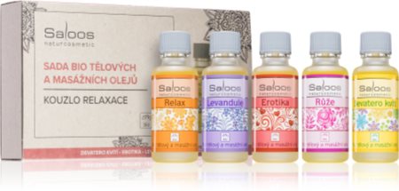Saloos Bio Body And Massage Oils The Magic Of Relaxation Geschenkset