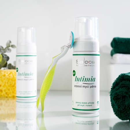 Saloos Bio Intimia mycí pěna na intimní hygienu