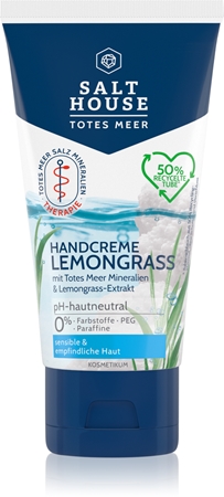 Salt House Dead Sea Hand Cream käsivoide, sitruunaruoho