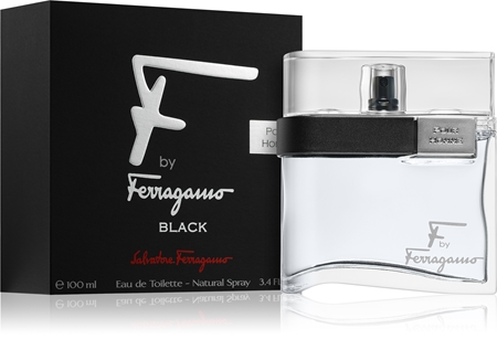 Ferragamo pour homme black on sale