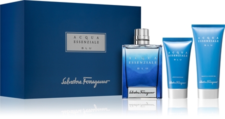 Salvatore Ferragamo Acqua Essenziale Blu coffret cadeau pour homme