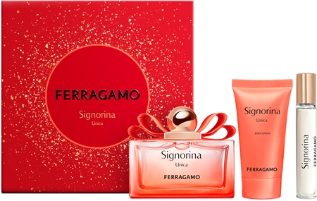 salvatore ferragamo signorina unica woda perfumowana 100 ml   zestaw  