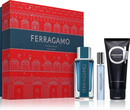 Ferragamo Ferragamo Intense Leather Gavesæt til mænd