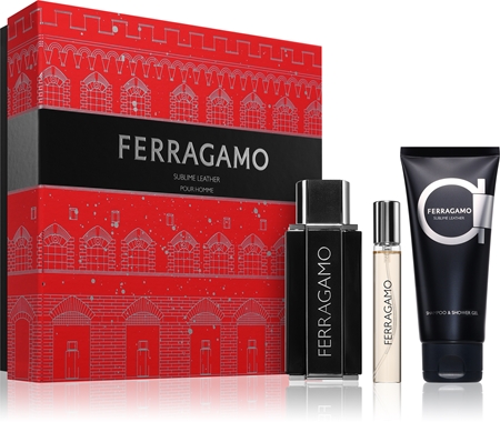 Ferragamo Ferragamo Sublime Leather подарунковий набір для чоловіків