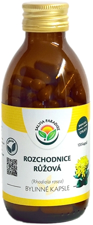 Salvia Paradise Rozchodník ružový bylinné kapsle bylinné kapsuly na normálnu funkciu srdca a ciev