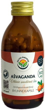 Salvia Paradise Ašvaganda bylinné kapsle kapsle pro duševní pohodu