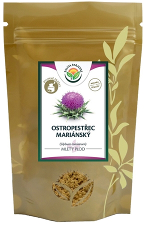 Salvia Paradise Ostropest mariánski zmielony owoc proszek na poprawę trawienia