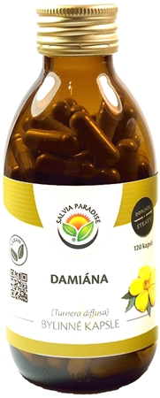 Salvia Paradise Damiana kapsułki roślinne kapsułki na poprawę nastroju